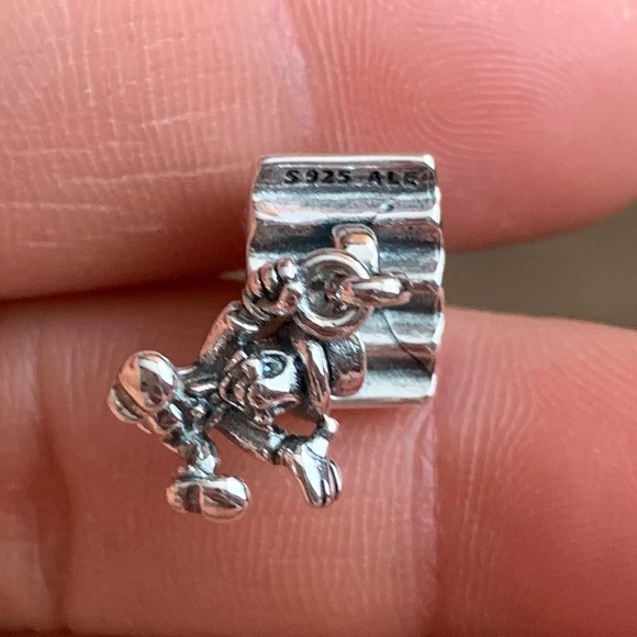 NWOT Jiminy Cricket and Umbrella Dangle Charm Sterling Silver 925 - Picture 8 of 10